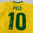 Pele Signed Autographed Brazil Soccer Jersey With Beckett COA