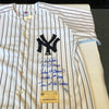 Derek Jeter Team Of The Century Signed Yankees World Series Jersey Steiner COA