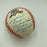 Joe Montana Signed Heavily Inscribed Career STAT Baseball Reggie Jackson COA