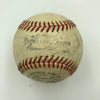 1950's Charlie Grimm Single Signed Game Used NL Baseball Chicago Cubs JSA COA