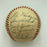 1955 Brooklyn Dodgers W.S. Champs Team Signed Baseball Jackie Robinson PSA DNA