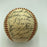 Stan Musial 1954 St. Louis Cardinals Team Signed NL Baseball Beckett