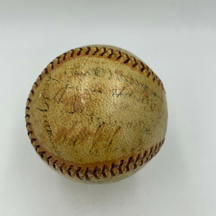 1934 St. Louis Cardinals World Series Champs Team Signed Baseball With JSA COA