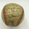 1948 All Star Game National League Team Signed Baseball W/ Stan Musial PSA DNA