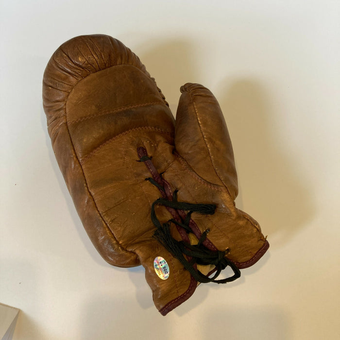 Bert Sugar Signed Vintage 1960's Boxing Glove With SGC COA