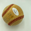 Bowie Kuhn Signed Game Used Official American League Baseball JSA COA