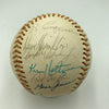 1974 Oakland A’s World Series Champs Team Signed Baseball JSA COA
