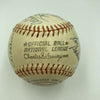 Beautiful HOF Multi Signed Baseball Joe Mccarthy Ernie Banks Stan Musial JSA COA