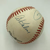 Willie Mays Hank Aaron Stan Musial 3,000 Hit Club Signed Baseball 8 Sigs JSA COA