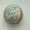 1985 - 1986 New York Mets Team Signed Baseball 28 Sigs With Gary Carter