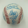 Vintage 1986 New York Mets World Series Champs Team Signed Baseball JSA COA