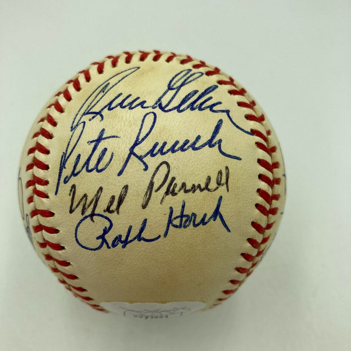 Ted Williams Boston Red Sox Legends Multi Signed American League Baseball JSA