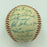 1958 All Star Game Team Signed Baseball Willie Mays Hank Aaron Ernie Banks JSA