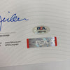 Walter Payton Sweetness Signed Vintage Wilson Football PSA DNA & Beckett COA