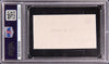 President John F. Kennedy JFK Signed Congressional Card PSA DNA Certified