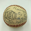 Beautiful Honus Wagner 1942 Pittsburgh Pirates Team Signed Baseball Beckett COA