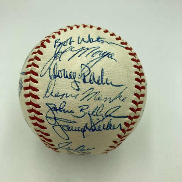 1969 Houston Astros Team Signed Official National League Baseball JSA COA