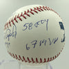 Orlando Cepeda Signed Heavily Inscribed Stat Baseball MLB AUTHENTICATED