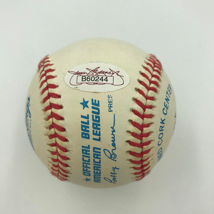 Rare Drazen Petrovic Single Signed Autographed American League Baseball JSA COA