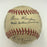 Nice 1946 New York Giants Team Signed Baseball Ernie Lombardi 24 Sigs JSA COA