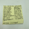 1966 New York Mets Team Signed National League Baseball