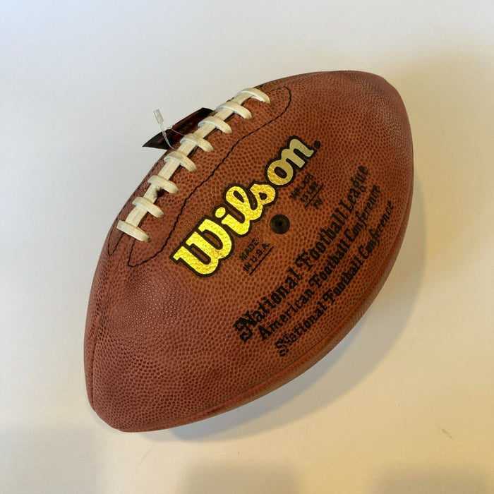 Bart Starr Hall Of Fame 1977 Signed Wilson Official NFL Football JSA COA