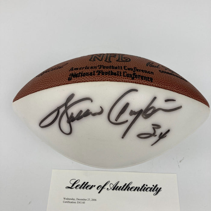 Walter Payton Signed Wilson Official NFL Football PSA DNA COA