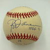 Rod Carew Signed Heavily Inscribed Career STAT Baseball Reggie Jackson COA