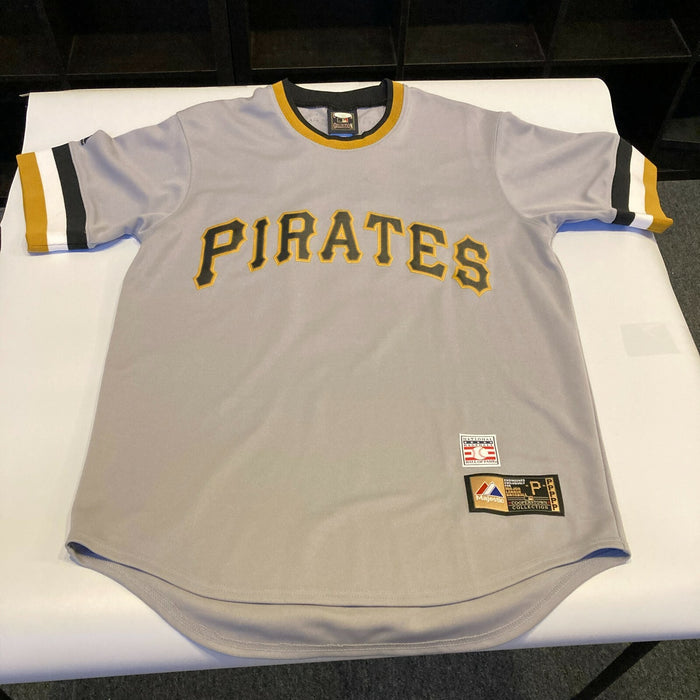 Bill Mazeroski Hall Of Fame 2001 Signed Pittsburgh Pirates Jersey JSA COA