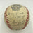 Nice 1946 New York Giants Team Signed Baseball Ernie Lombardi 24 Sigs JSA COA