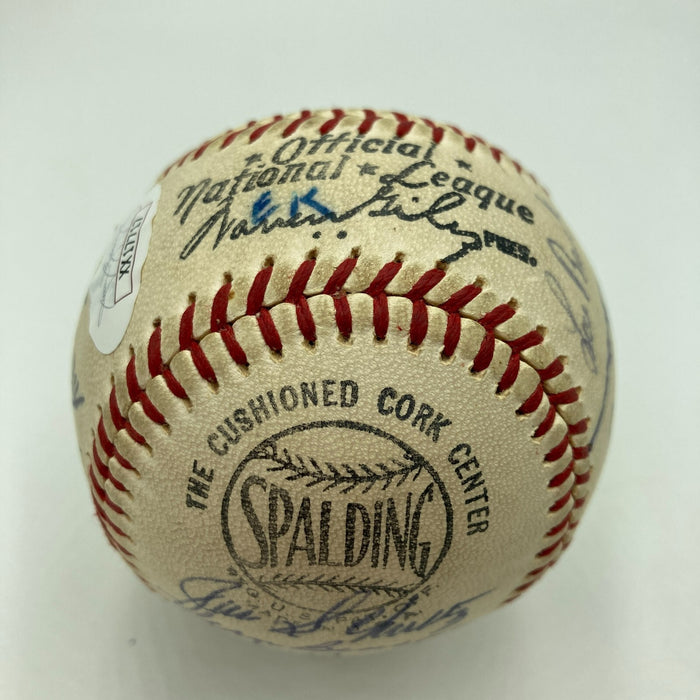 1964 St. Louis Cardinals World Series Champs Team Signed Baseball JSA COA