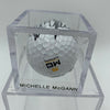 Michelle McGann Signed Autographed Golf Ball PGA With JSA COA