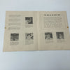 Bob Feller Signed Vintage 1946 Barnstorming Program Negro League Rare