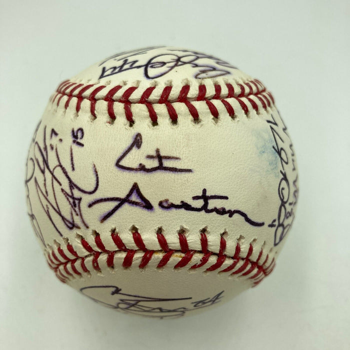 2008 Toronto Blue Jays Team Signed Major League Baseball