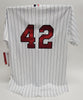 2012 Minnesota Twins Team Signed Jackie Robinson Day Jersey Joe Mauer MLB Holo