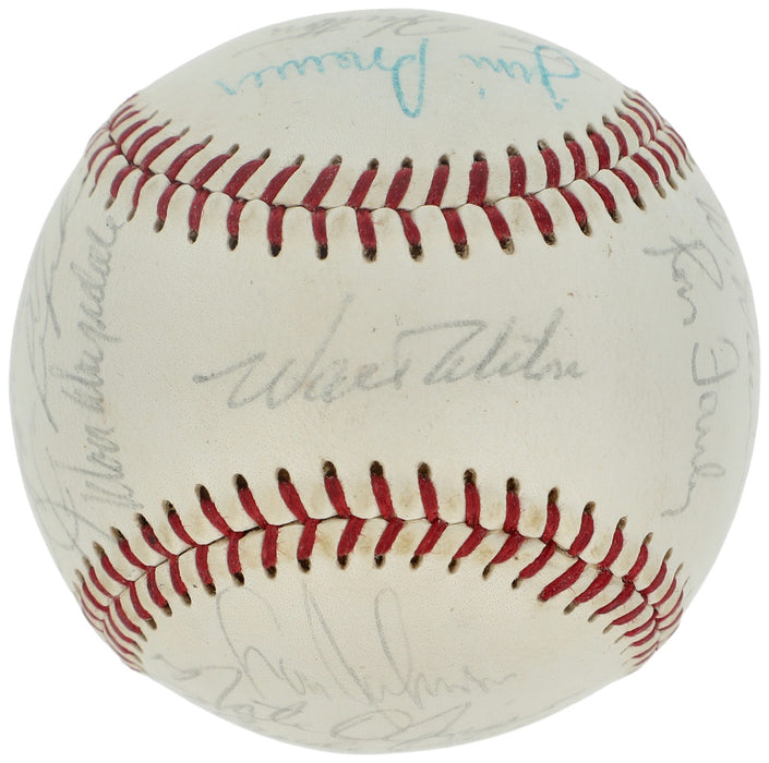 Sandy Koufax 1966 Los Angeles Dodgers Team Signed Baseball Beckett COA