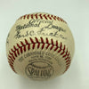1941 Chicago Cubs Team Signed Official National League Baseball With JSA COA