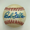 Bob Feller Signed Official American League Baseball PSA DNA COA