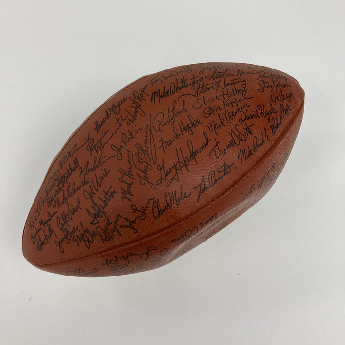1978 University Of Notre Dame Fighting Irish Facsimile Team Signed Football