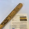 1945 Detroit Tigers World Series Champs Team Signed Game Issued Baseball Bat JSA