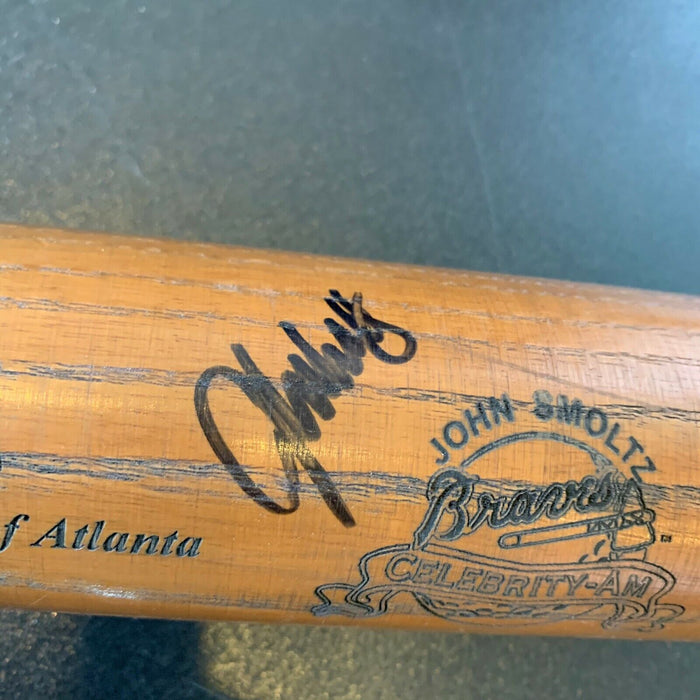 John Smoltz Signed Atlanta Braves Celebrity Baseball Bat JSA COA