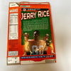 Jerry Rice #80 Signed Wheaties Cereal Box JSA COA