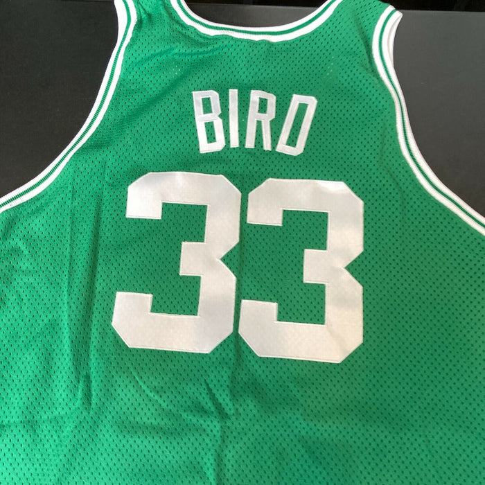 Larry Bird Signed 1992-93 Boston Celtics Pro Cut Game Model Jersey JSA & UDA