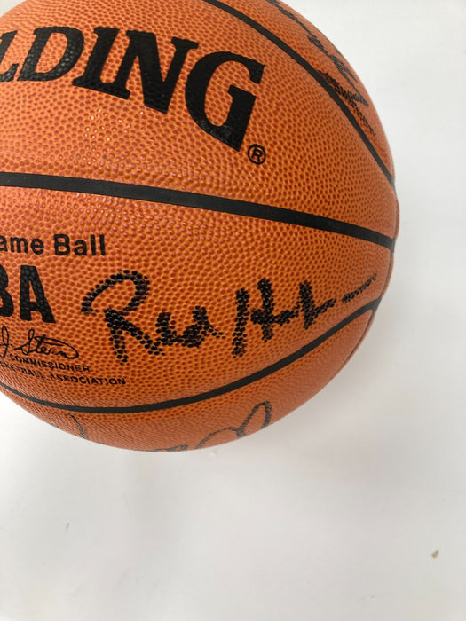 1969 - 1970 New York Knicks NBA Champs Team Signed Basketball JSA COA