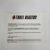 2007-08 Portland Trail Blazers Team Signed Spalding Basketball With Team COA
