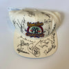 1996 New York Yankees Team Signed World Series Hat With Derek Jeter JSA COA