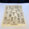 1957 Brooklyn Dodgers Team Signed 16x20 Photo Sandy Koufax Don Drysdale JSA COA