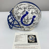 1995 Indianapolis Colts Team Signed Authentic Game Issued Helmet JSA COA