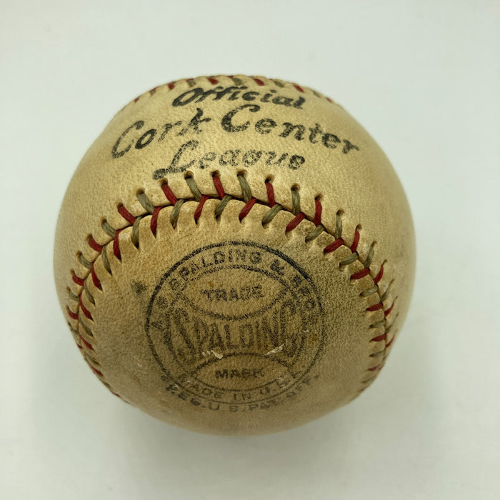 Babe Ruth Single Signed 1920's Baseball PSA DNA COA