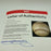 Babe Ruth Single Signed 1920's Baseball PSA DNA COA